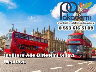 Osmancık İngiltere Aile Birleşimi Sınavı
